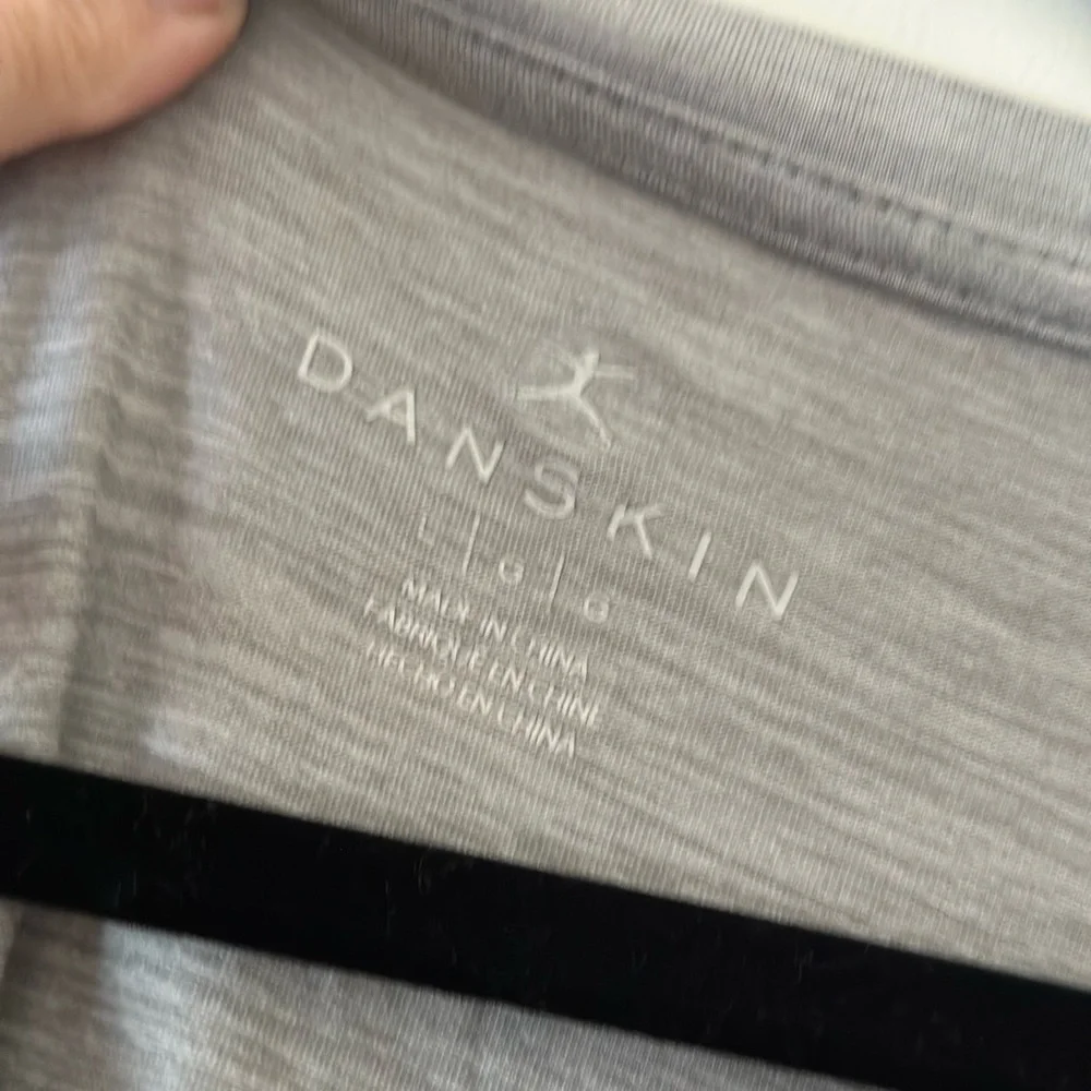 Danskin/ TeeTop, Large, Gray/ long sleeve - Picture 3 of 8